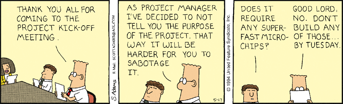 Dilbert Cartoon